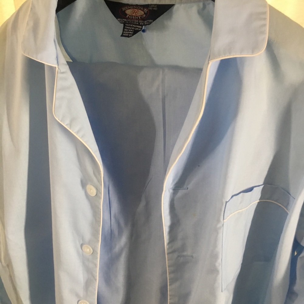 Remington Point Men’s Blue Pajamas. Size L42/44.